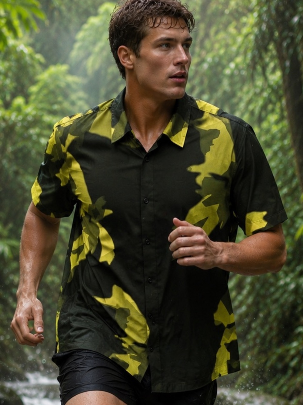 NEW & UNWORN - Hugo Boss short-sleeved shirt - unused film shoot spare